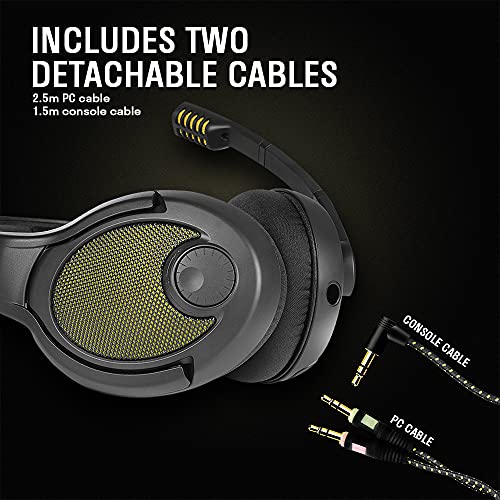 Drop + Sennheiser PC38X Gaming Headset — Noise-Cancelling Microphone with Over-Ear Open-Back Design, Velour Earpads, Compatible with PC, PS4, PS5, Switch, Xbox, Mac, Mobile, and More