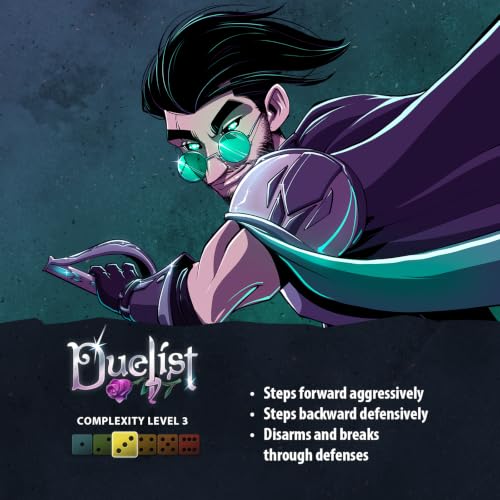 Dice Throne Box Game - Strategic Dice & Card Battler (Duelist) - style: Duelist
