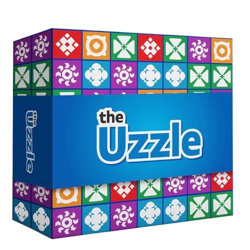 The Uzzle 3.0 Board Game, Family Board Games for Children & Adults, Block Puzzle Games for Ages 4+ - style: Uzzle 3.0