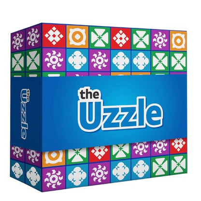 The Uzzle 3.0 Board Game, Family Board Games for Children & Adults, Block Puzzle Games for Ages 4+ - style: Uzzle 3.0