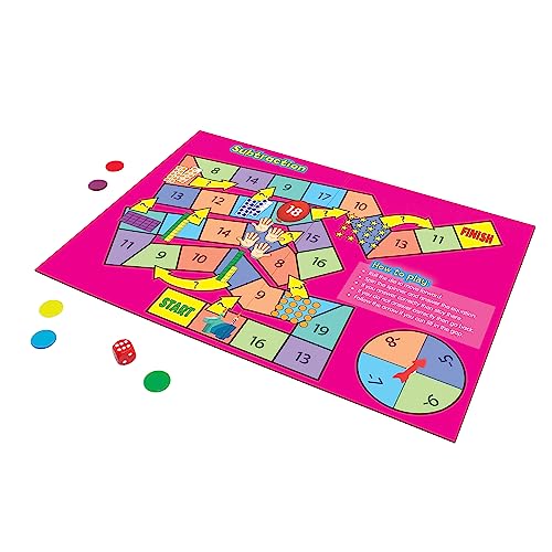 Junior Learning JL425 Math Board Games, Multi