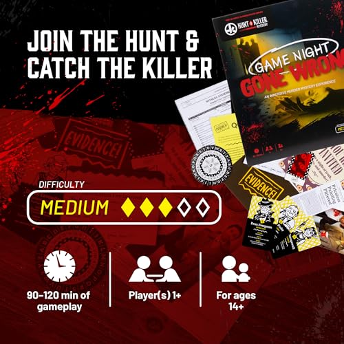 Game Night Gone Wrong | Murder Mystery Game – Hunt A Killer - style: Game Night Gone Wrong
