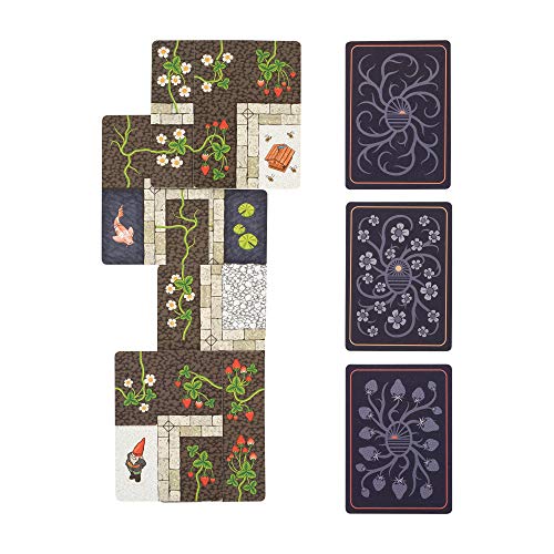 Stellar Factory Strawberry Sunset Light Strategy Card Game, 2-4 Players | Made in USA cardstock, 2.5" x 3.5" cards; a gentle planning-based race game for ages 8+; minimal components, portable.