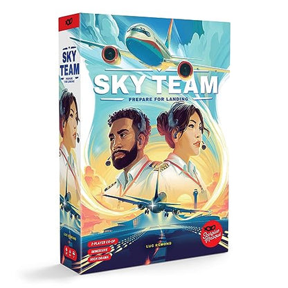 Scorpion Masqué Sky Team | Voted Game of the Year 2024 | Best 2 Player Game | Work Together to Land the Plane | Ages 12+ | 20 Minutes