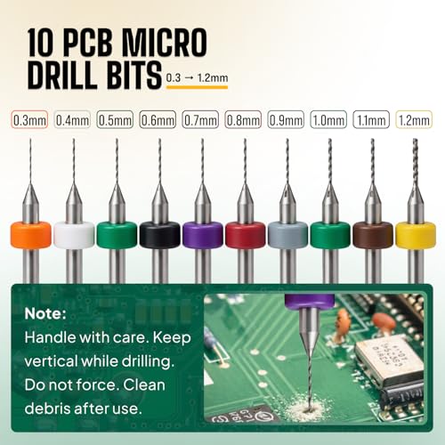 Precision Pin Vise Hand Drill Set, 28 Micro Drill Bits for Jewelry & Resin - style: Precision – 28 Bits