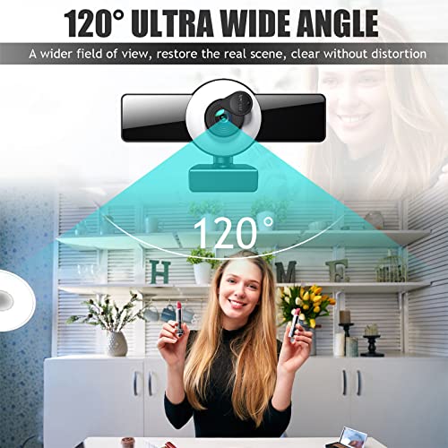 Streaming Camera Hd 1080p 30fps Webcam with Light Fast Auto Focus USB Pc Camera Webcam for Pc Gaming Camera Computer Camera Web Camera for Desktop Computer Streaming Accessories for Zoom Meeting Live