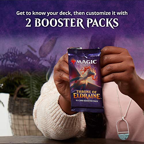 Magic The Gathering Throne of Eldraine Oko, The Trickster Planeswalker Deck | Ready-to-Play | 60-Card Starter Deck - style: Oko, The Trickster