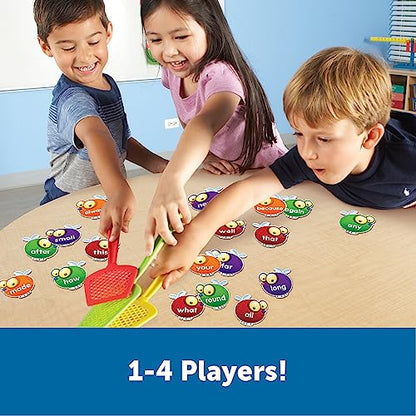 Learning Resources Sight Word Swat A Sight Words Game - Phonics Flash Cards, Board Games for Kids, Montessori Spelling , Homeschool, Classroom Must Haves, Teacher Supplies, Gifts for Boys and Girls - style: Sight Word Swat