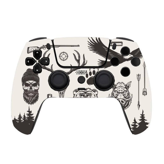 ProControllers LLC Custom Wireless Controller for PS5 - Hand Airbrushed & Multiple Designs Available (Outdoorsman) - color: Outdoorsman