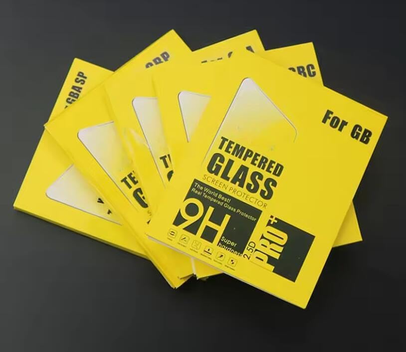 Tempered Glass Protective Film for GB GBC GBA GBP GBA SP Console Screen Protector Film Guard (GBP) - color: GBP
