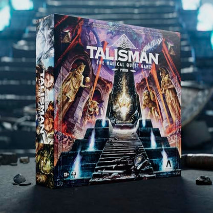 Avalon Hill Talisman: The Magical Quest Board Game, 5th Edition | Fantasy Tabletop Adventure Games | Ages 12 and Up | 2 to 6 Players | Roleplaying Strategy Games - style: Talisman