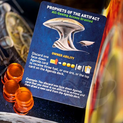 Alien Frontiers Edition X Board Game for 2–4 Players, Age 14+, Strategy | Build your space colony with strategic resource management in Alien Frontiers.