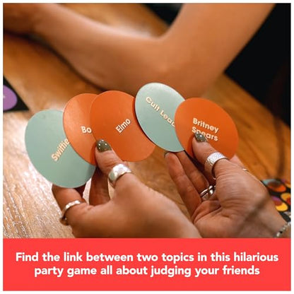 Spin Master Games The Inner Circle Find Common Ground Party Game | Adult Card Game of Finding Similairites Between Traits, 69 NSFW Cards for Happy Hours, Mature Content, 3-10 Players, Ages 18+ - style: The Inner Circle