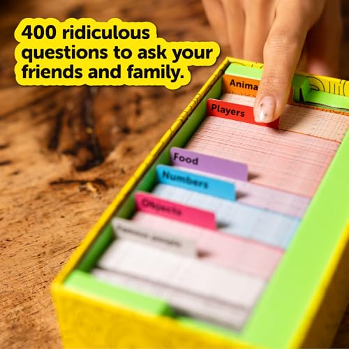 Big Potato Dumb Questions – A Hilarious Party Game for Adults and Friends, Full of Unexpected and Outrageous Conversations, Perfect for Game Nights and Gatherings