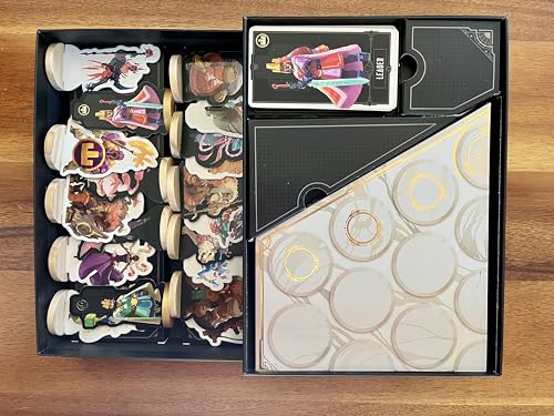 Leaders | Tactical Duel Strategy 2 Player Board Game | Create Alliances, Assemble Champions & Outsmart Opponents | Quick, Competitive Games for Teens, Adults, & Kids Ages 10 & Up | 15 Min