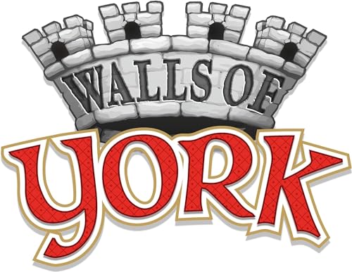 Walls of York Board Game | Strategy Game for Teens and Adults | Adventure Board Game | Fun Family Board Game | Ages 14+ | 2-4 Players | Average Playtime 30 Minutes | Made by Cranio Creations
