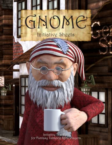 Gnome Initiative Sheets: Initiative Trackers for Fantasy Tabletop RPG Players