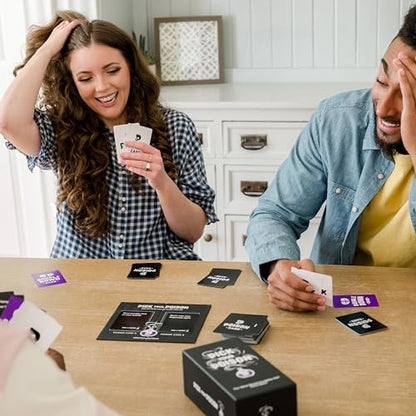 Pick Your Poison Family Edition – Funny “Would You Rather” Party Game for Kids, Teens & Adults | Hilarious Family Card Game for Game Night, Sleepovers & Parties | Great Gift for Families and Friends