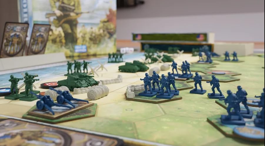 Memoir '44 Board Game - WWII Historical Board Game of Epic Battles! Tabletop Miniatures Strategy Game for Kids & Adults, Ages 8+, 2-8 Players, 30-60 Minute Playtime, Made by Days of Wonder