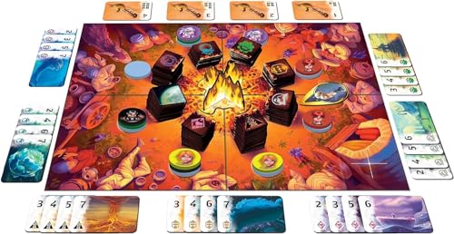 Nomads Board Game - Explore Luma's Mysterious Tales of Legends and Songs! Adventure Game, Strategy Game for Kids & Adults, Ages 8+, 2-5 Players, 40 Minute Playtime, Made by Ludonaute