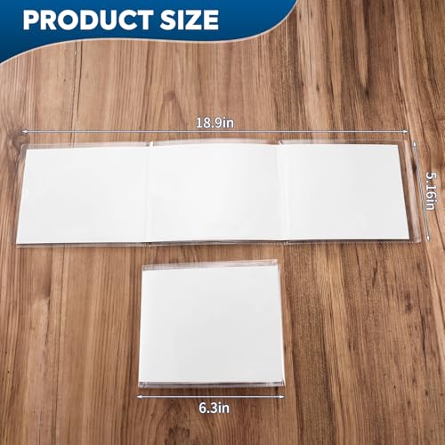 Protective Sleeve for 2025-2026 Mah-Jong Cards - Size (6 1/8" x 4 3/4") - Large-Size Mahjong Card Protective Sleeve - 4 Pack - size: Large size 4 pieces - (6 1/8" x 4 3/4")