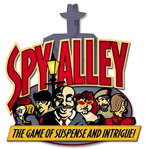 Spy Alley - Mensa Award-Winning Strategy Game - Social Deduction & Bluffing Board Game - Family Game Night Fun - Ages 8+ for 2-6 Players