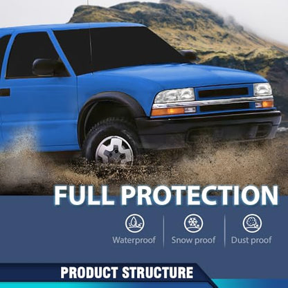 PIT66 Hood Insulation Pad Compatible with Chevy S10 GMC Sanoma 1994-2004/Fit Chevy Blazer GMC Jimmy 1995-2005 - style: 1995-2005 Chevy Blazer