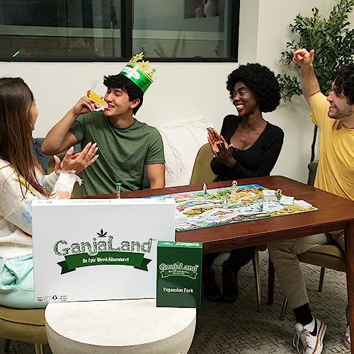 WHAT DO YOU MEME? Ganjaland EXPANSION Pack - 90 New Cards for The Epic Stoner Ganjaland Core Game - style: Expansion Pack #1