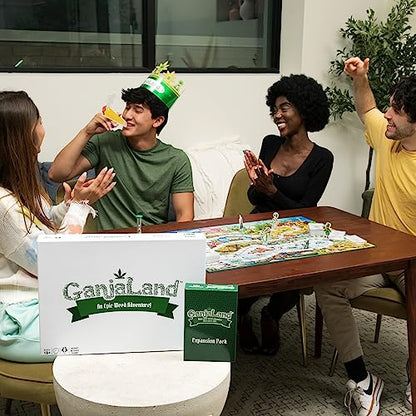 WHAT DO YOU MEME? Ganjaland EXPANSION Pack - 90 New Cards for The Epic Stoner Ganjaland Core Game - style: Expansion Pack #1