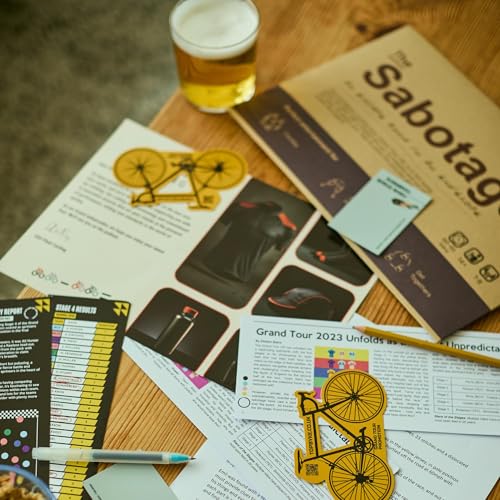 Unique Escape Room in an Envelope | Great for Groups - Families & Friends | Perfect for Games Night | Escape Room in A Box | Puzzle Mystery Game - The Sabotage - style: The Sabotage