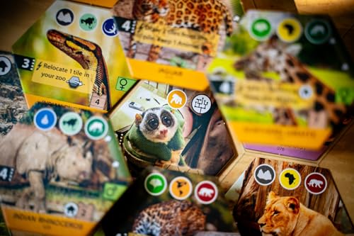 Capstone Games Sanctuary Animal-Themed Strategy Board Game | 1-5 Players