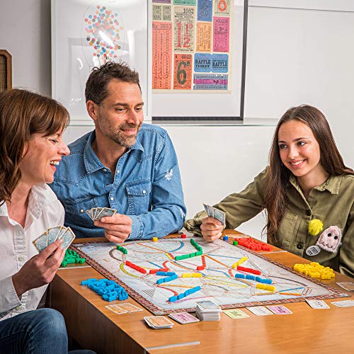 Ticket to Ride Board Game - A Cross-Country Train Adventure for Friends and Family! Strategy Game for Kids & Adults, Ages 8+, 2-5 Players, 30-60 Minute Playtime, Made by Days of Wonder - style: Ticket to Ride