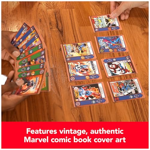 Spin Master Games, Marvel Comic Hunters, Comic Collecting Strategy Card Game for Fans of Marvel Rivals & Action Movies, 1-4 Players, for Ages 14 & Up - color: Marvel Comic Hunters