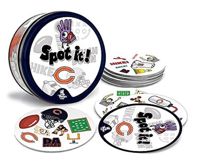 MasterPieces Game Day - NFL Chicago Bears Spot It Game For Kids, Adults, and Family - style: Chicago Bears