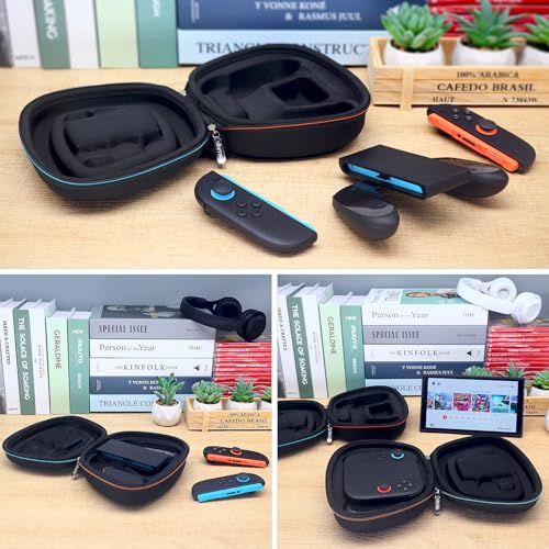 sisma Carry Case Compatible with Nintendo Joy-Con 2 & Official Grip, Buttons & Joysticks Full Protection, Hard Shell Original Switch 2 Controllers Travel Storage Case Joycon Carrying Pouch -Black - color: Black - Fits Joy-Con 2 & Grip