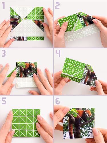 FOLDOLOGY 2 - Master The Folds (Expansion Pack). Puzzle Game for Tweens, Teens, and Adults. 100 Origami Brain Teasers. Ages 10+