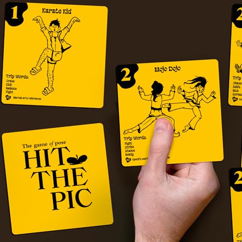 Hit The Pic Party Game - Match The Pose in Fast-Paced Team Play Using Improv and Movement, Perfect for Groups and Family Game Nights - Ages 12+, 2+ Players, 30 Minute Playtime, Made by Fitz
