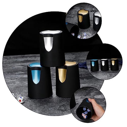 1pc Plastic Dice Cup Dice Storage Container Bar Game Supplies for Entertainment Cup