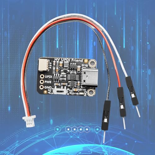 Small USB UPDI Programmer USB UPDI Link with Normal Port for Microcontroller Coding and Development Tasks