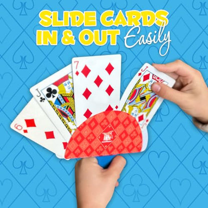 Gamewright - The Original Little Hands Playing Card Holder - Card Game Accessory for Kids - Ages 3 and Up - Perfect for Family Game Night! , 5"