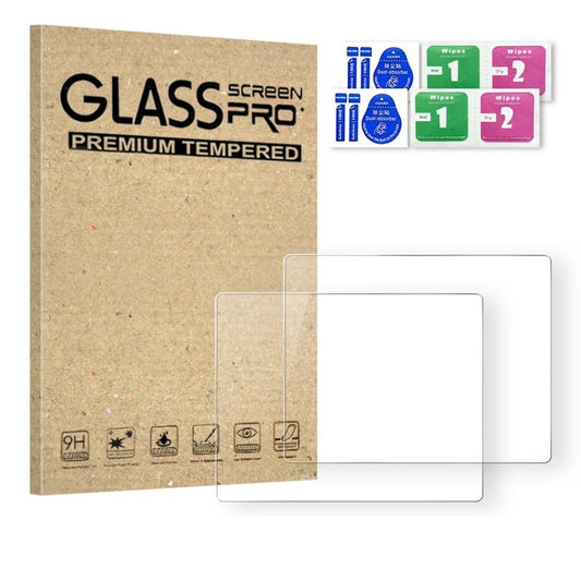 Tempered Glass Screen Protector for R36S/R35S/RGB20S,Protective Film for Gaming Console,9H Hardness HD Clear Film Anti Scratch Skin Guard,Game Handheld Protection Accessories (2pcs)