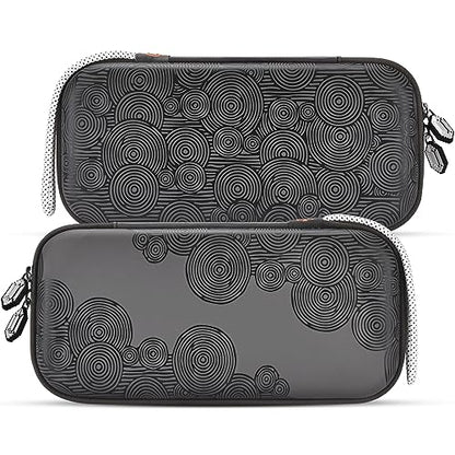 FUNLAB Switch 2 Carrying Case Compatible with Nintendo Switch 2/1/OLED, Portable Hard Shell Switch Carry Case with 10 Game Card Slots for Travel - Black - color: Z-Black