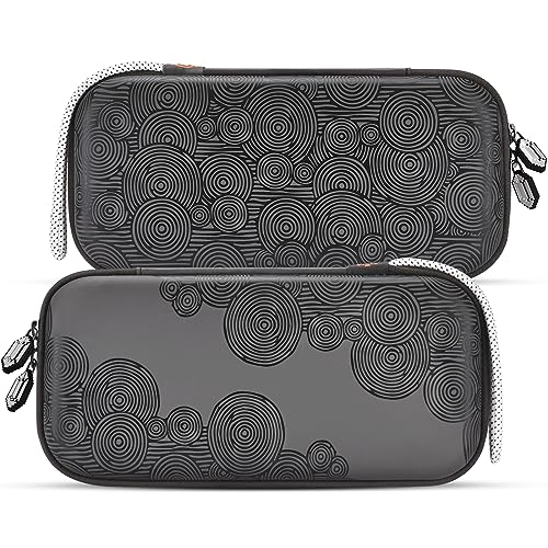 FUNLAB Switch 2 Carrying Case Compatible with Nintendo Switch 2/1/OLED, Portable Hard Shell Switch Carry Case with 10 Game Card Slots for Travel - Black - color: Z-Black