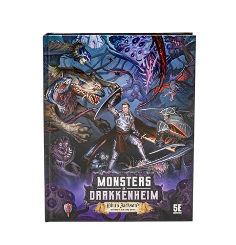 Ghostfire Gaming Monsters of Drakkenheim 5E Monster Sourcebook | Fifth Edition compatible, Hardcover reference, Monster collection, Fantasy campaigns, Game master resource
