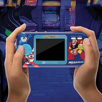 My Arcade Megaman Pocket Player Pro: 6 Mega Man Games, Retro Handheld | Capcom, Birthday Gifts, Arcade Classics - style: MegaMan