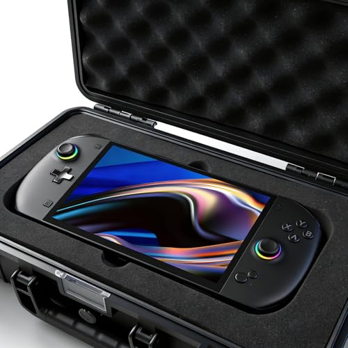 Carrying Case Waterproof Bag for OneXPlayer OneXfly Apex Gaming Handheld PC,Hard Shell Cover Protective Storage Bag Travel Case for OneXPlayer Apex Portable Console Battery,Accessories