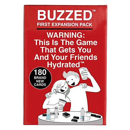 WHAT DO YOU MEME? Buzzed Expansion Pack #1, The Hilarious Adult Drinking Game, Perfect for Bachelor Party Fun, 180 Cards to Add to The Core Game - style: Buzzed Expansion