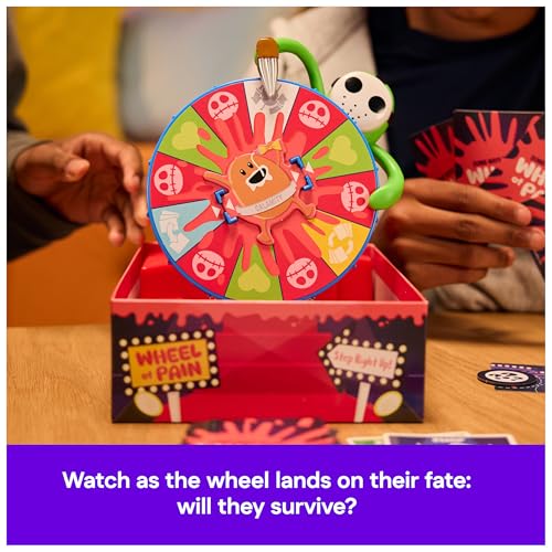 Spin Master Games Dumb Ways to Die: Wheel of Pain Board Game | Hilarious Survival Game, Spin The Wheel And Try To Keep Your Bean Alive, For 2-6 Players, Ages 12 & Up - style: Dumb Ways to Die: Wheel of Pain Game