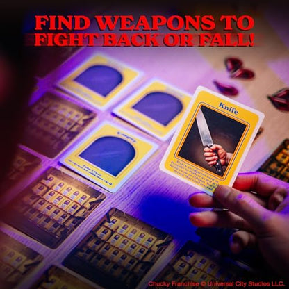 Endless Games Chucky | Classic Horror Cooperative Game Features Collectible-Worthy Chucky Game Unit | 1-5 Players, Ages 13+