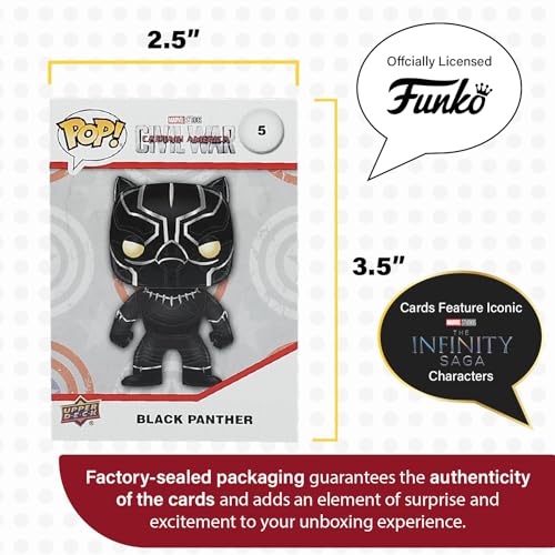 UCC Distributing Funko Pop Marvel Trading Card Box - 24 Packs Per Box/Factory Sealed